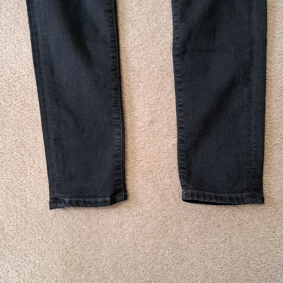 Citizens of Humanity Jeans Womens 24 Black Grey Rocket High Rise Skinny - Picture 7 of 15